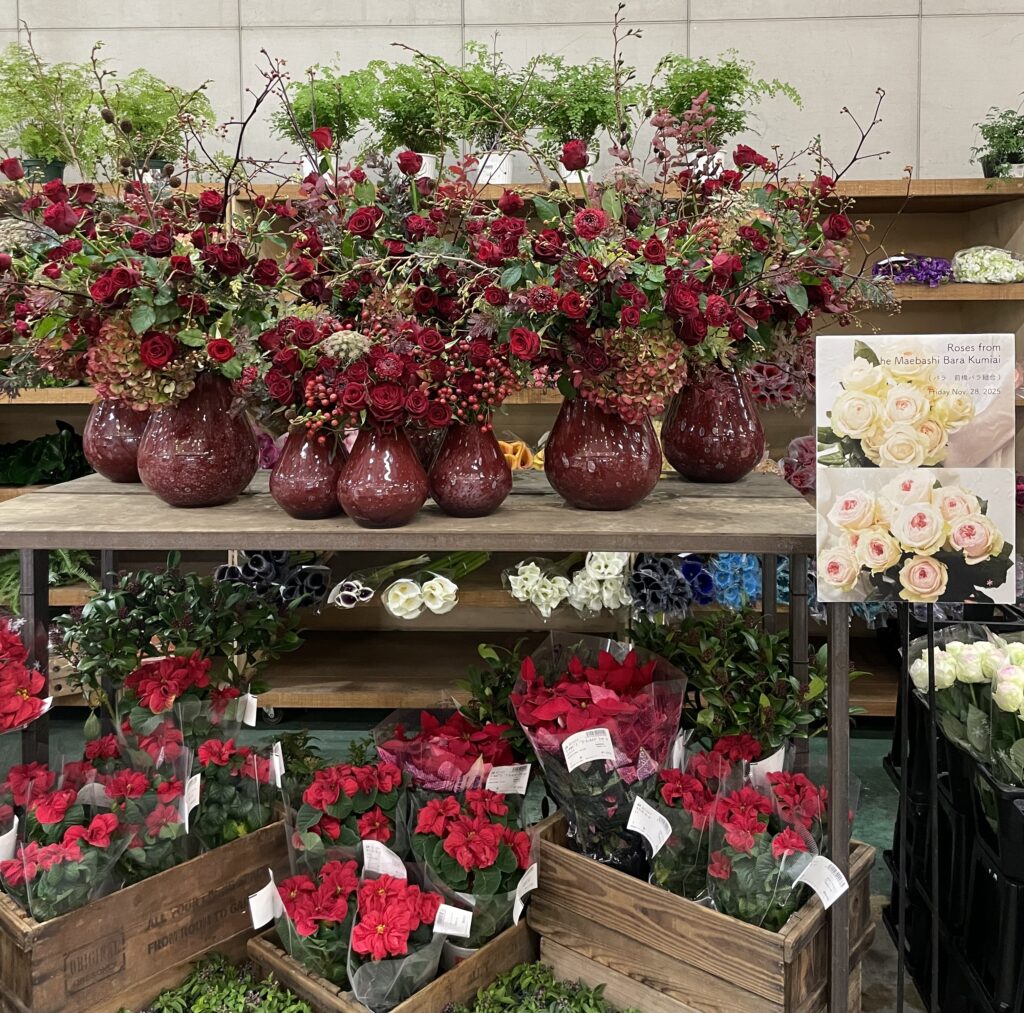 バラ売りコーナー 本店「バラ 前橋バラ組合」フェア、支店「ヤドリギ」フェア | FLORE21